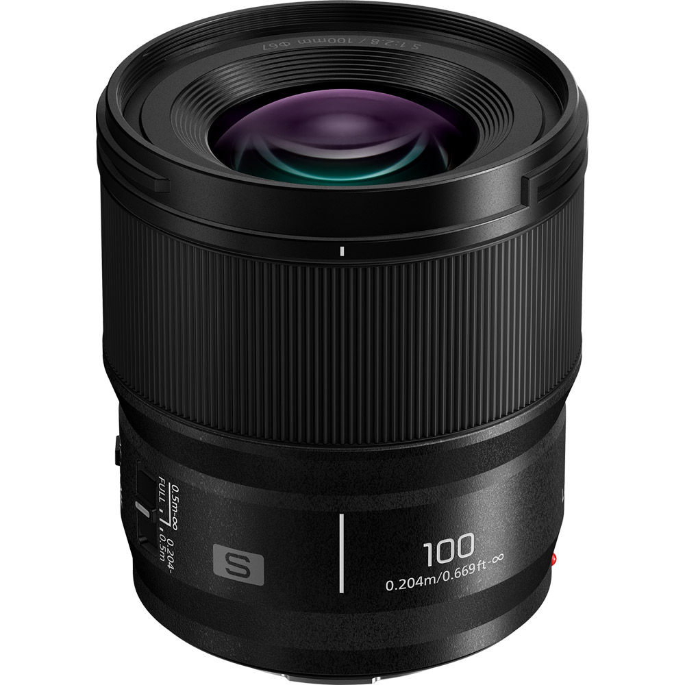 Panasonic LUMIX S 100mm f2.8 Lマウント Panasonic Lumix S 100mm f/2.8 Macro L-Mount Lens SE100 Full