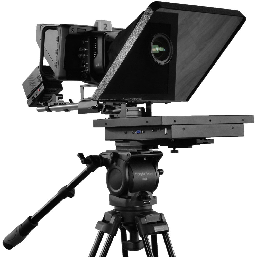 Prompter People FLEX PLUS 15MM RAIL MOUNT SERIES TELEPROMPTER 12 ...