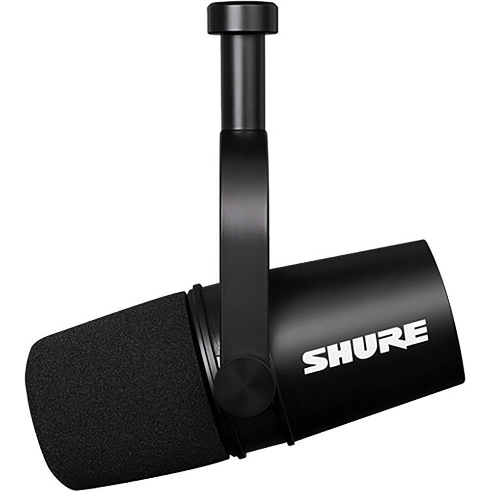 Shure MV7X Podcasting Microphone with XLR Connector (Black