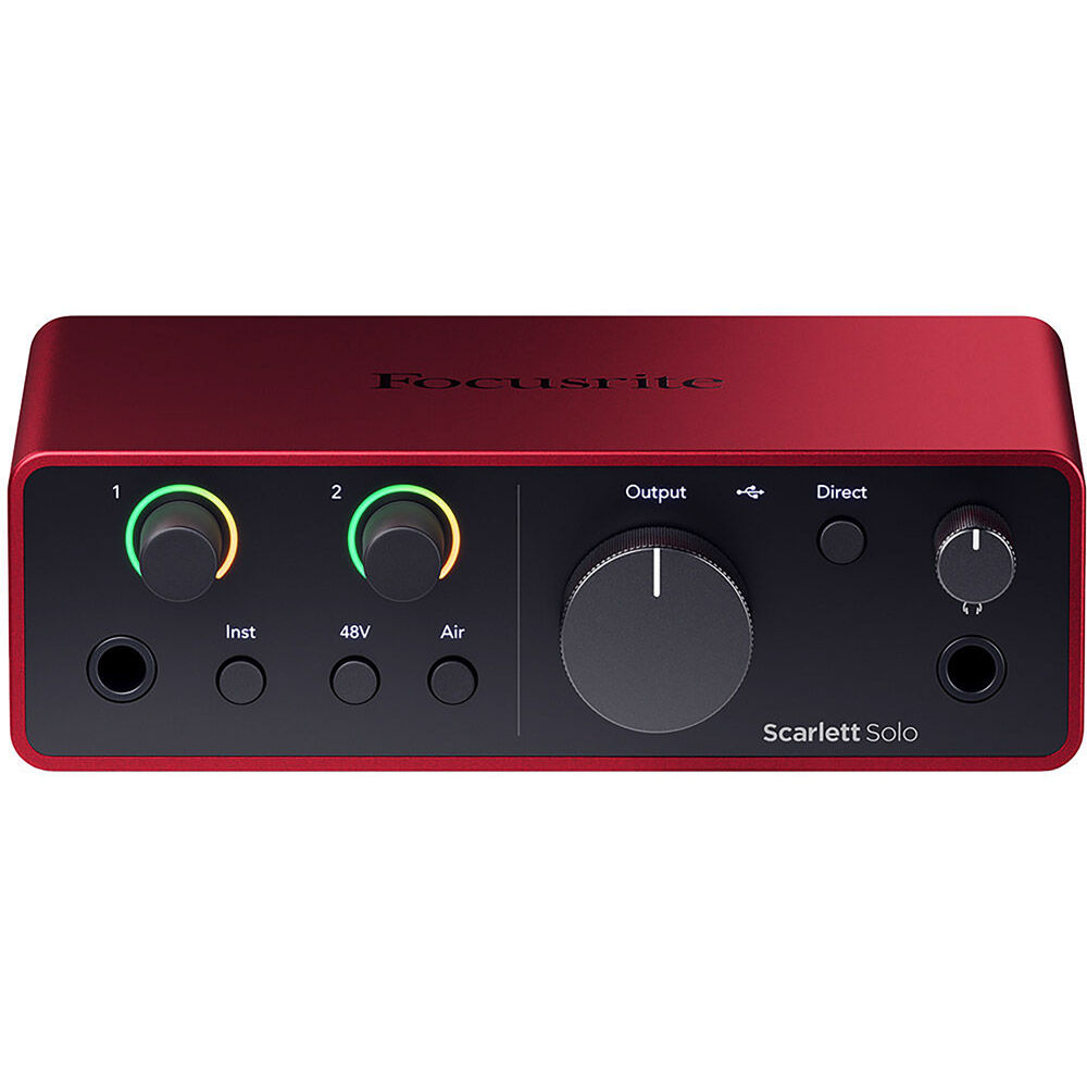 Focusrite Plc. Scarlett Solo 2x2 USB Audio Interface (4th