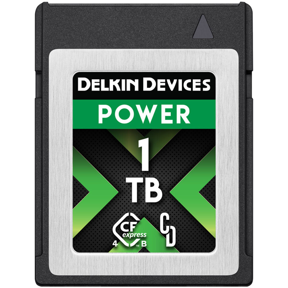 Delkin 1TB POWER 4.0 CFexpress Type B Memory Card 3560MB/s read