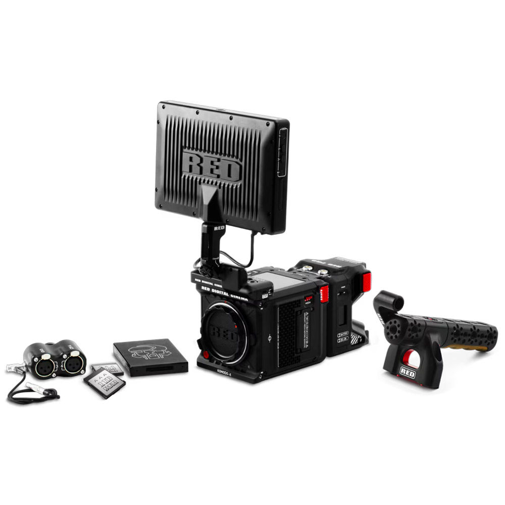 RED Komodo 一式 RED KOMODO-X Production Pack w/ Rigid-Hinge Touch 7.0 (V-Mount