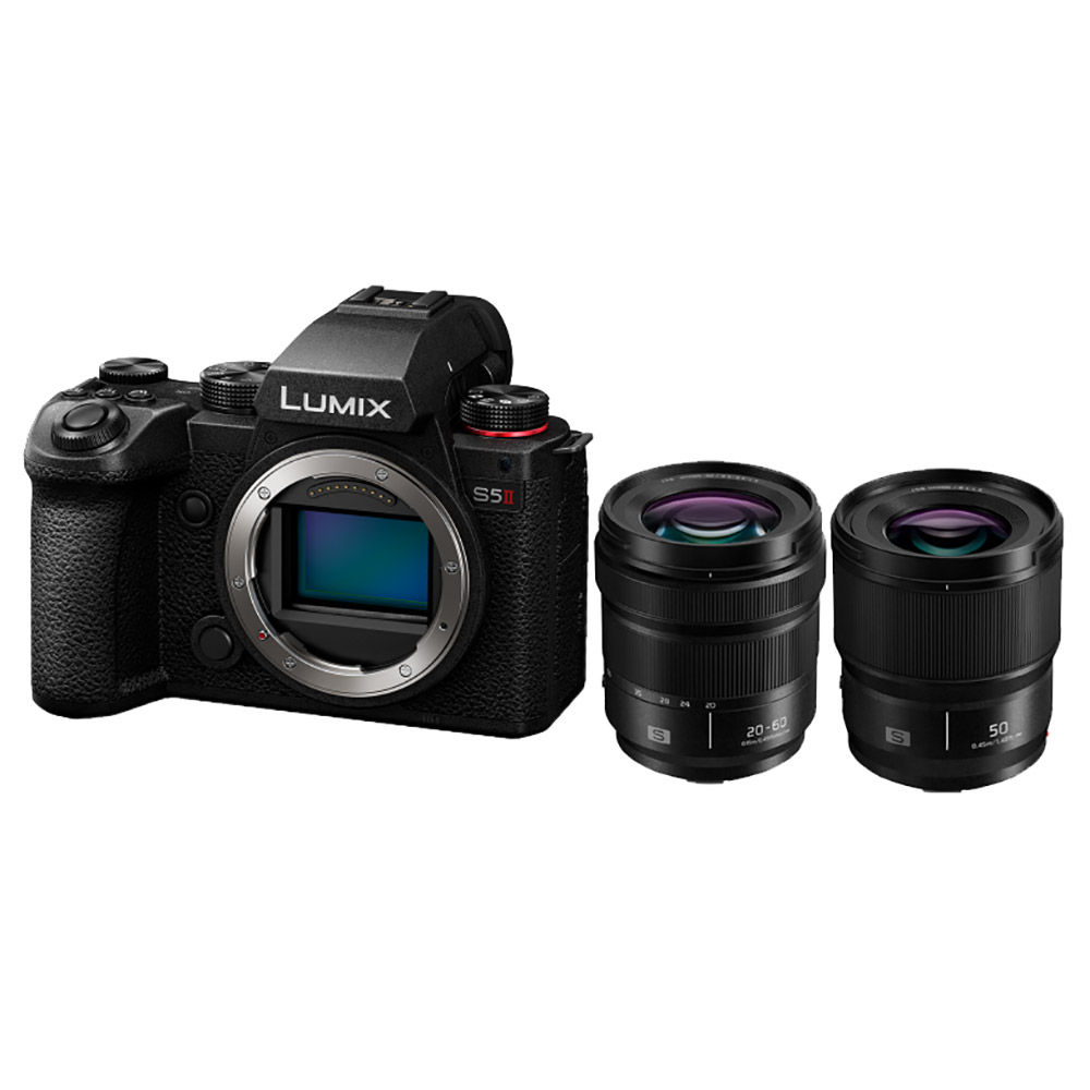 Panasonic Lumix S5 II Mirrorless 2-Lens Kit (20-60mm & 50mm