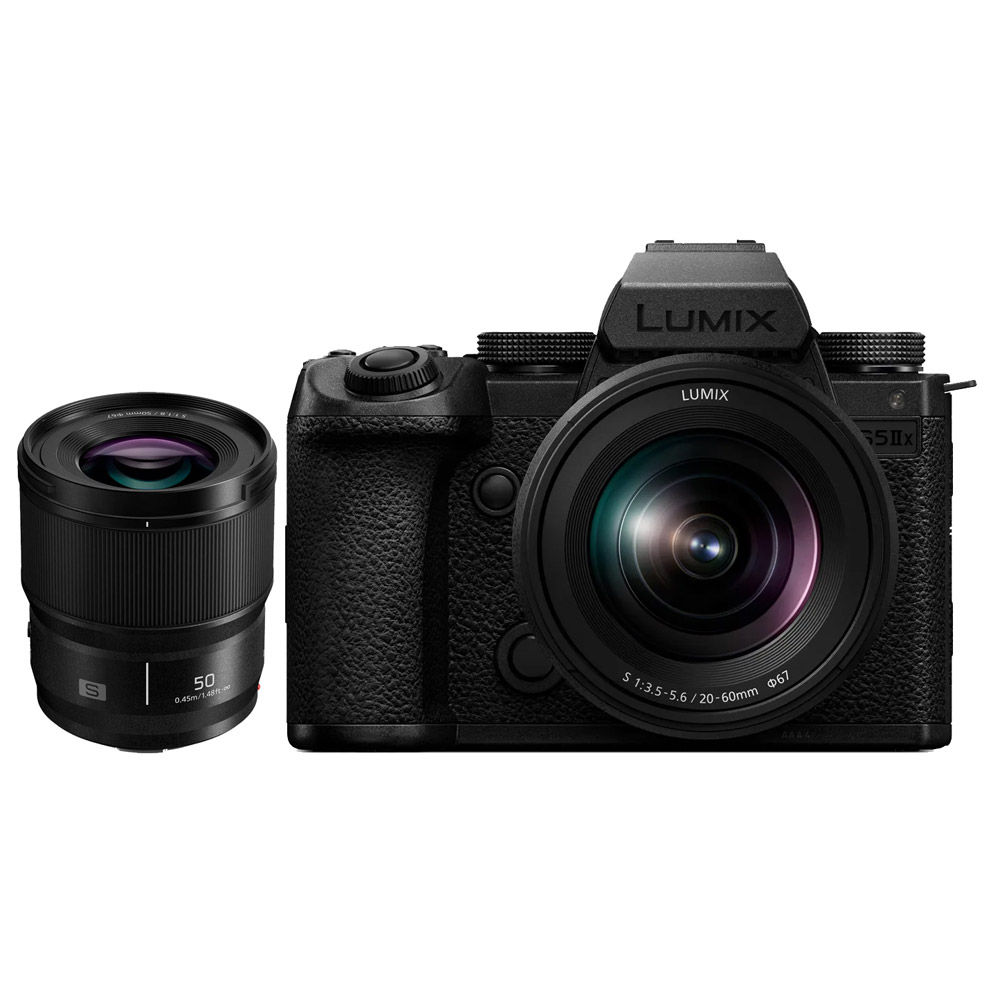 Panasonic Lumix S5 IIx Mirrorless 2-Lens Kit (20-60mm & 50mm