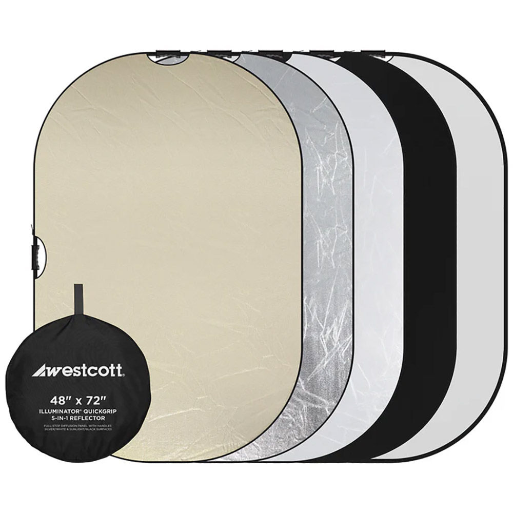 Westcott Illuminator QuickGrip 5-in-1 Reflector (48