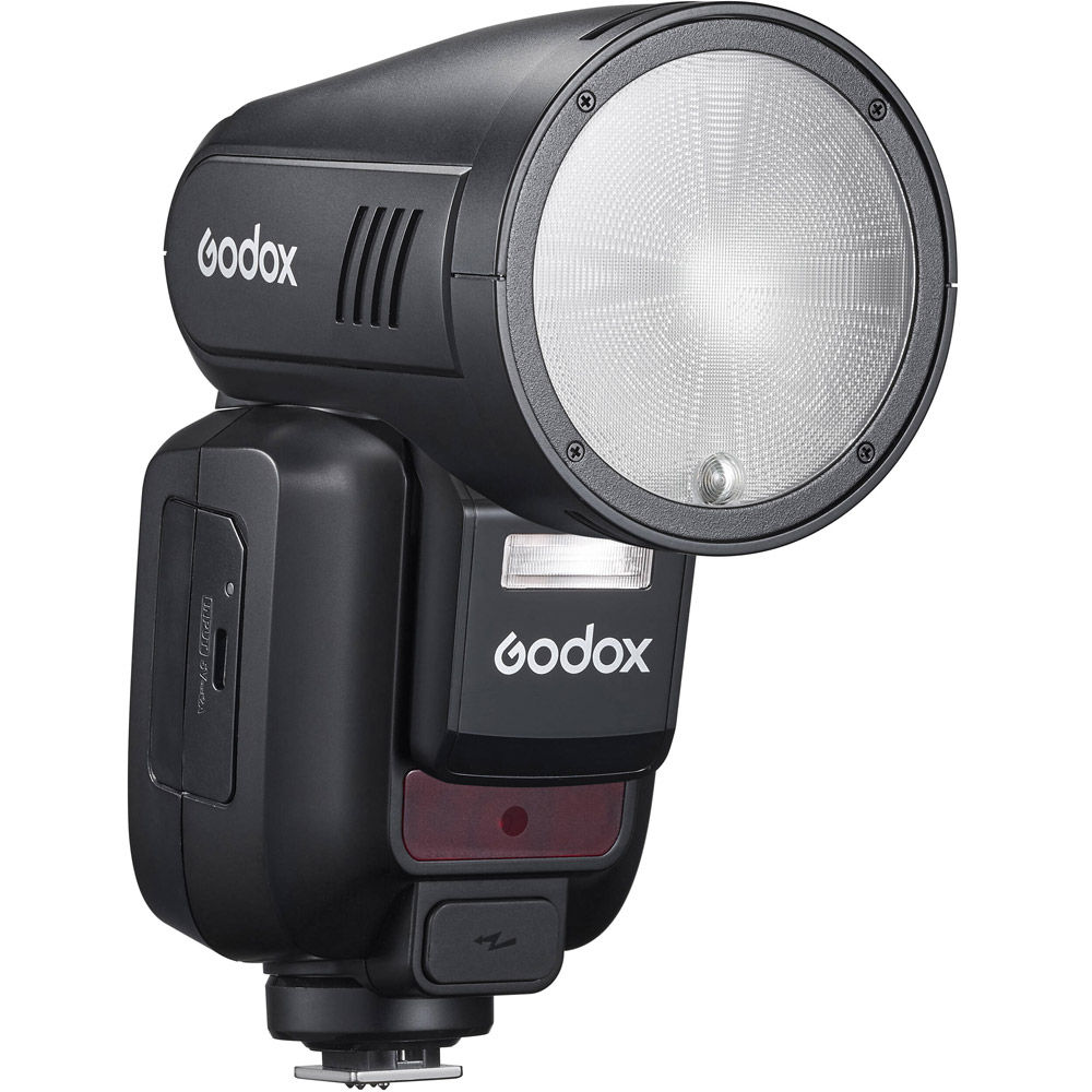 Godox V100 Round Head TTL Flash - Fujifilm V100 F On Camera Flash