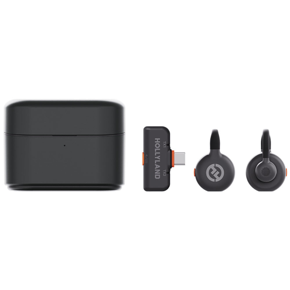 Hollyland LARK M2S Duo (Space Gray, with USB-C RX) Wireless
