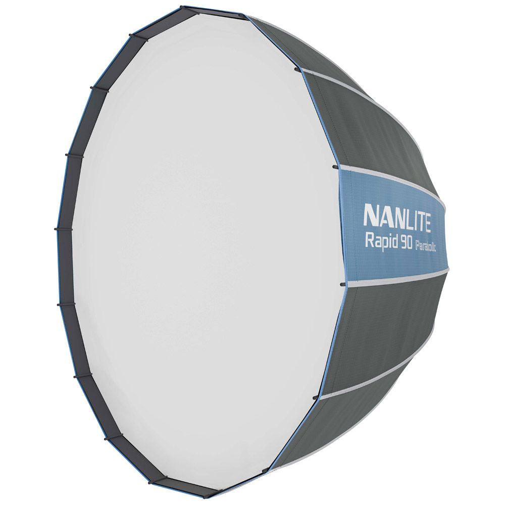 NANLITE 90cm ソフトボックス SB-PR-90-Q NANLITE Rapid 90 SB-RP90 パラボリックソフトボックス 90cm ボーエン
