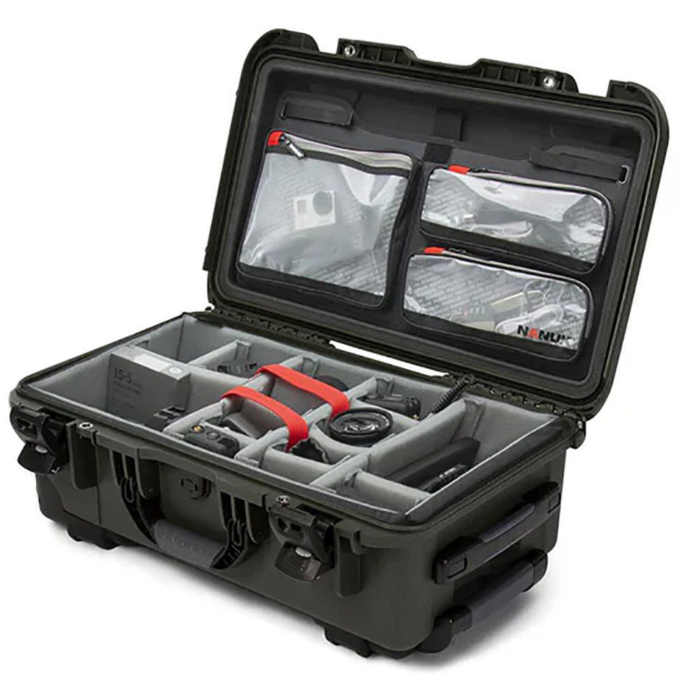 Nanuk Cases 935 Hard Case with Heavy-Duty Wheels and Pro Photo Kit