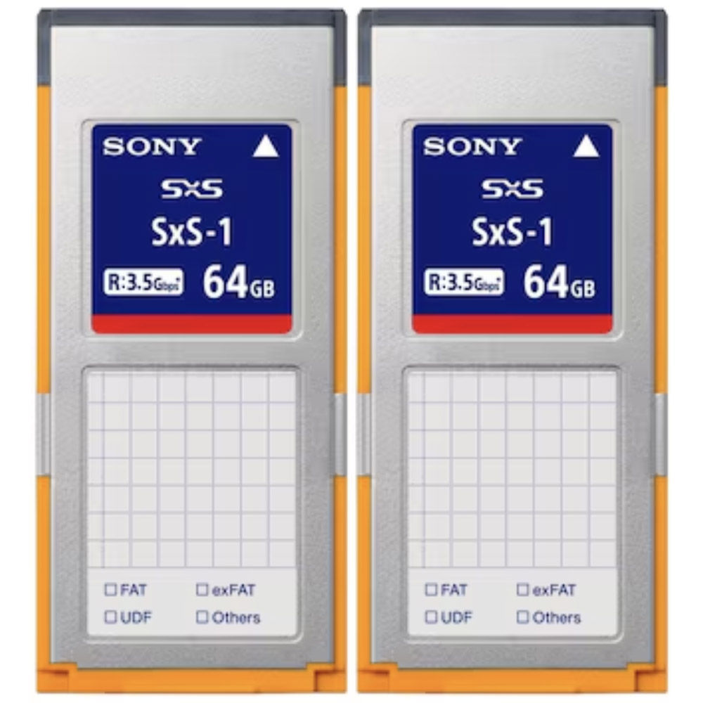 あ*ろ様 SONY SBS-64G1A SxS-1メモリーカード 64GB ２枚 Sony 64GB SxS-1 G1C Series Memory Card (2-Pack) 2SBS64G1C