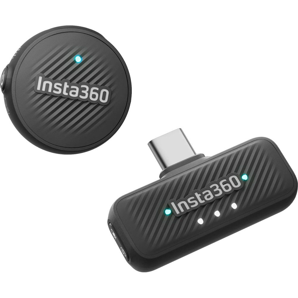 Insta360 Mic Air Wireless Transmitter and Receiver Kit (2.4 GHz