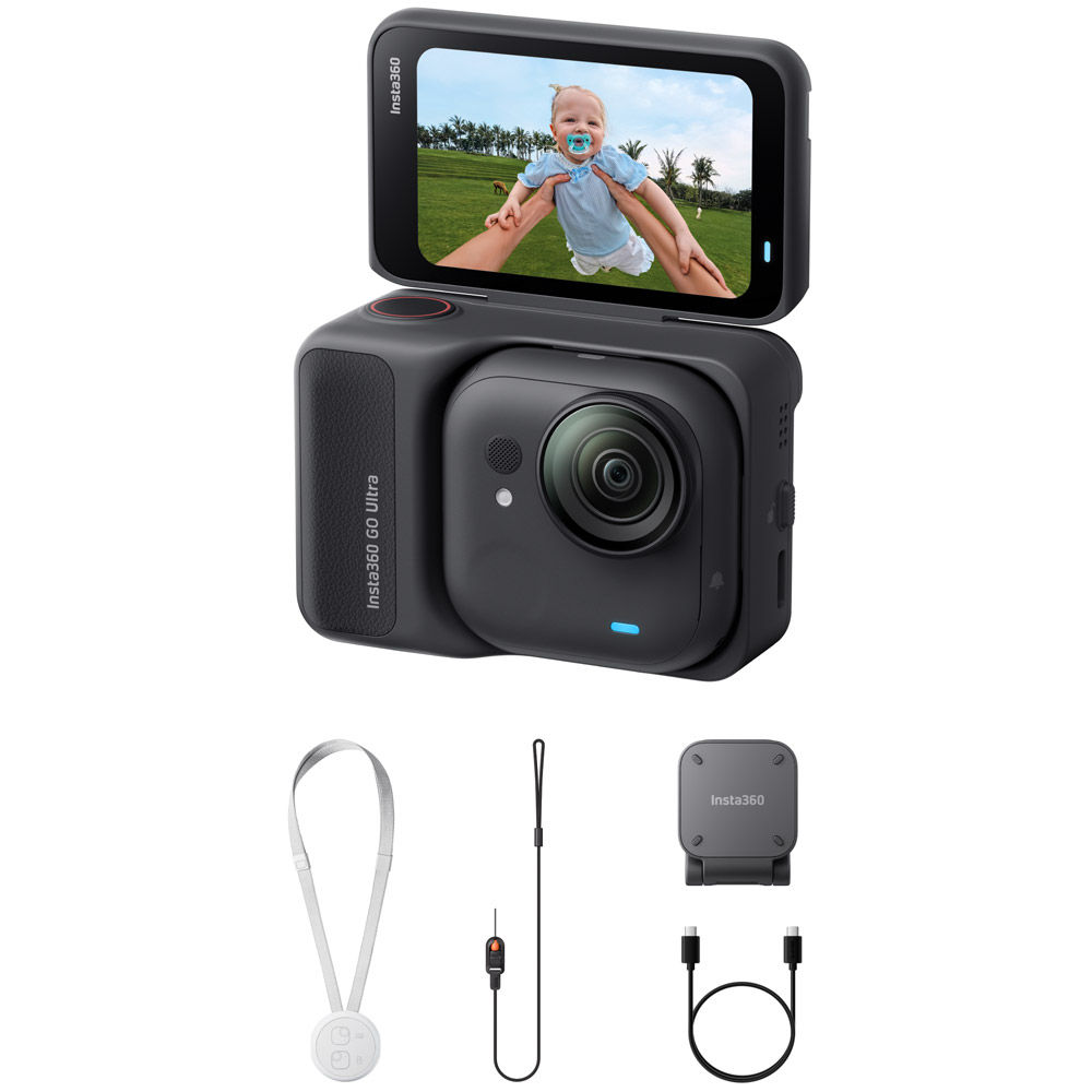 Insta360 GO Ultra Standard Bundle (Black) 300813 Action Video