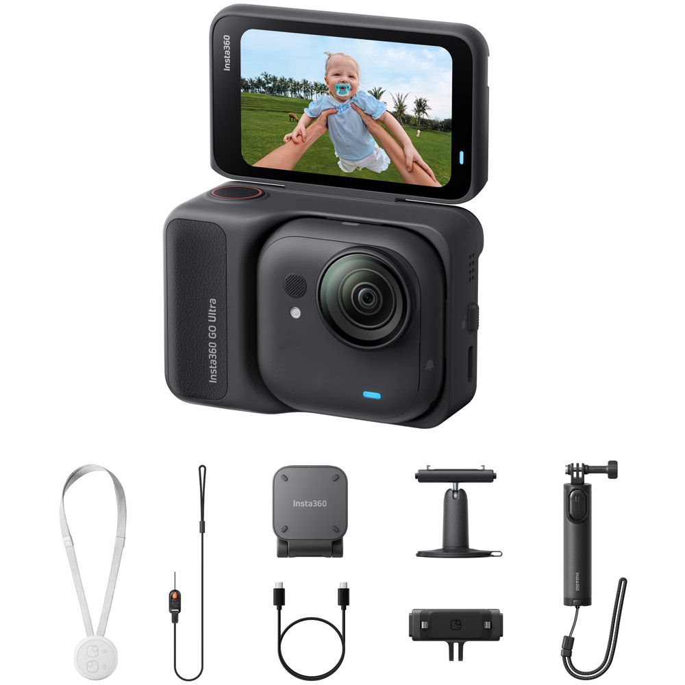 ビデオカメラ Insta360 GO Insta360 GO 3 Tiny Wearable Action Camera with Versatile Mounting