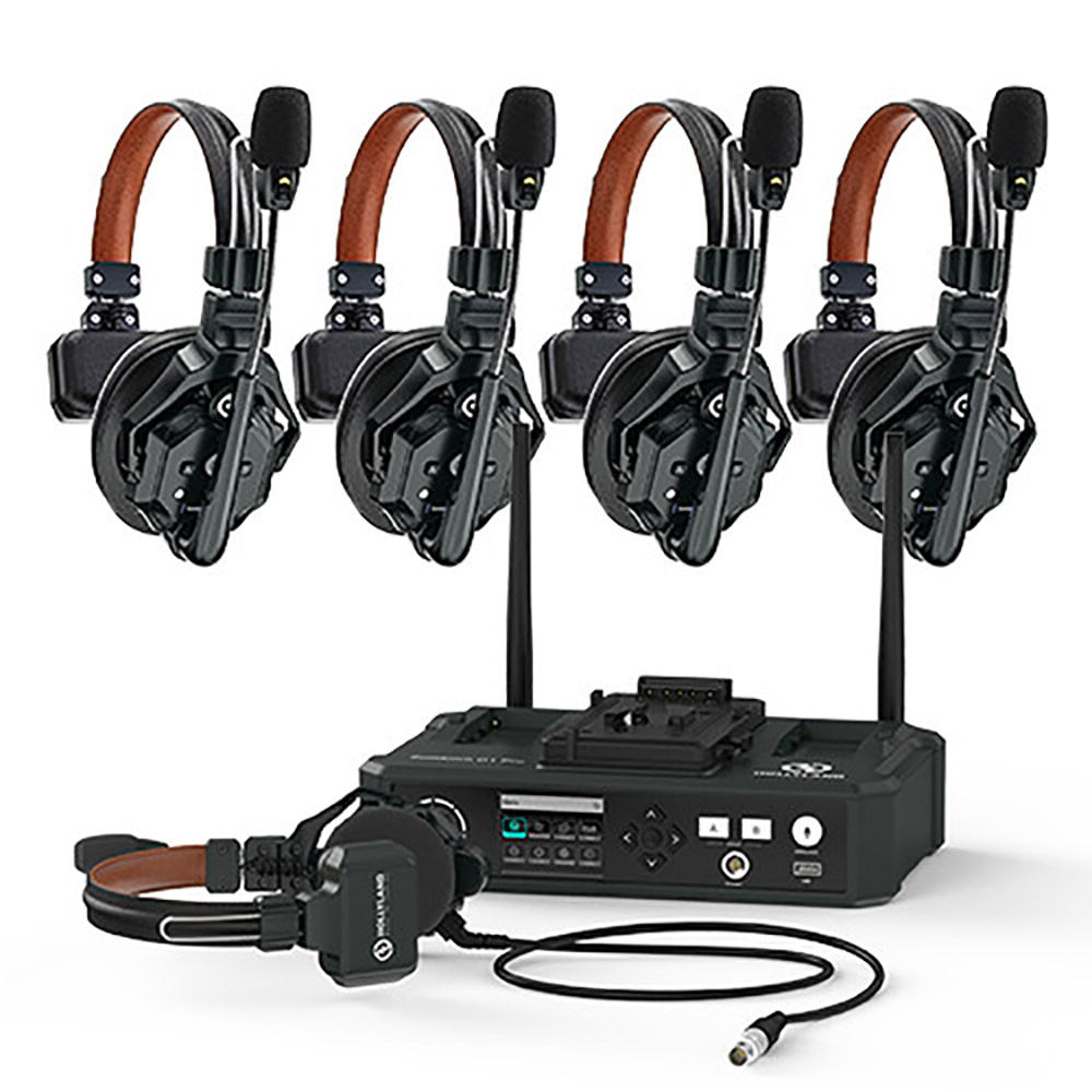 新品Hollyland Solidcom SEPro 4S 1.9 GHz Hollyland Solidcom C1 Pro - Hub4S (5-person Noise Cancelling