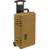 1510 Case Desert Tan w/foam w/Retractable Handle & Wheels