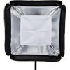 19" x 19" (50 cm x 50 cm )  Speedlight Collapsible Softbox -  Silver with Tilthead Bracket