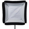 19" x 19" Speedlight Collapsible  Softbox Kit - White with Tilthead Bracket and Medium Light Stand