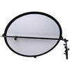 107 cm 5-In-1 Reflector Kit with 1.28 m Reflector Bracket, Light Stand and Stand Bag