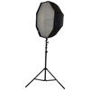 32" Octa Brolly Box Kit with Dual Flash Holder and Medium 3.0 m Air Cushion Light Stand