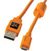 TetherPro USB 2.0 A Male to Micro-B 5-pin 15 (4.6) Orange