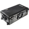 1615 Air Case Black w/ Foam and Retractable Handle & Wheels