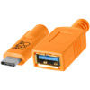 TetherPro USB-C to USB-A Female Adapter, 15'