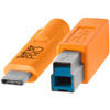 TetherPro USB-C to 3.0 Male B, 15' (4.6m)