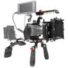 Blackmagic Pocket Cinema 4K Shoulder Mount Matte Box, Follow Focus