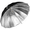 53" Deep Umbrella Silver