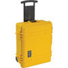1560 Case Yellow w/Foam w/Retractable Handle & Wheels