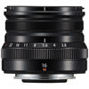 Fujinon XF 16mm f/2.8 R WR Black Lens