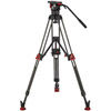 Elite 10 MSCF Video Tripod Kit w/Elite 10 Fluid Head, Mid Level Spreader & Carbon Fiber Tripod