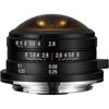 4mm f/2.8 Circular Fisheye mFT Mount Manual Focus Lens