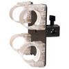 T14 Transparent clip for 2 tubes with 5/8" Lamp Adapter