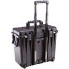 1440 Wheeled Top Loader Case with Utility Padded Divider Set and Lid Organizer - Black