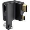 HDMI & Type-C Right-Angle Adapter for BMPCC 4K Camera Cage AAA2700