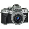 OM-D E-M10 Mark IV Mirrorless Kit Silver w/ 14-42mm EZ Lens