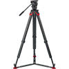 aktiv6 Fluid Head (S2064S) + Tripod Flowtech75 GS with Ground Spreader and Padded Bag