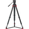aktiv8 Fluid Head (S2068S) + Tripod Flowtech75 GS with Ground Spreader and Padded Bag