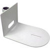 PTZ Camera Small Pole Mount | For use with 1" Pipe | Universal Design (White)