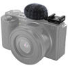 Cold Shoe Adapter w/Windshield for Sony ZV-E10 and ZV-1