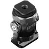 Cold Shoe Base w/Friction Swivel & Tilt, Shoe Adapter to 1/4"-20 Screw