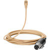 TwinPlex TL47 Omnidirectional Lavalier Microphone (TA4F, Tan)