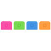 COLORS 3 Set of Color-Coded Windshields, Rings & Tags for Wireless GO & Lavalier II (Set of 4)