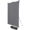 X-Drop Pro Wrinkle-Resistant Backdrop Kit, Neutral Gray Sweep, 8' x 8'