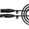XLR Male to XLR Female Cable (19.7', Black)