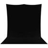 X-Drop Pro Backdrop Kit Rich Black Sweep 8' x 13' Wrinkle-Resistant