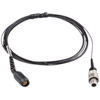 Neckband microphone, omnidirectional, platinum capsule, for SK 50/250/2000/5212/6000/9000, 3-pin