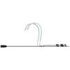 Headset microphone (omnidirectional, pre-polarized condenser) with 1.3m fixed cable for