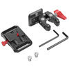 Mini V Mount Battery Plate with Crab-Shaped Clamp